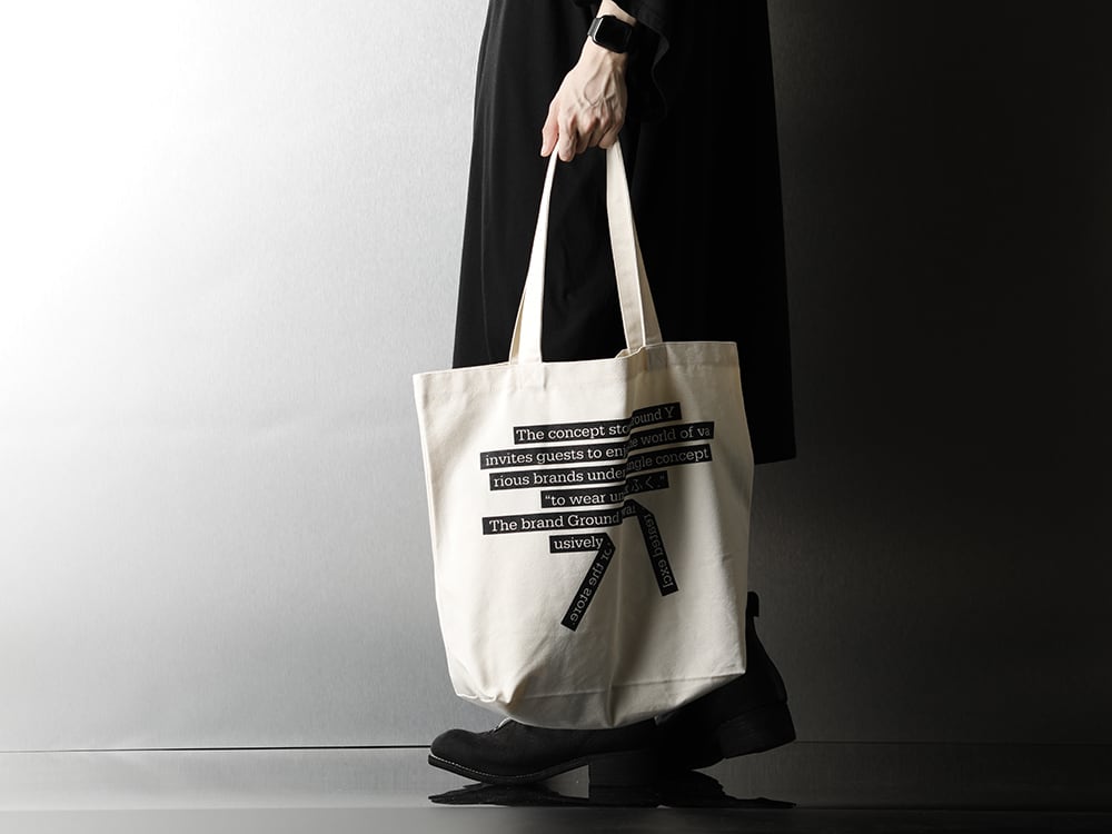 Ground Y 20SS Monotone style with both design and functionality - 4-004