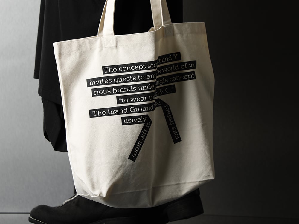 Ground Y 20SS Monotone style with both design and functionality - 4-005