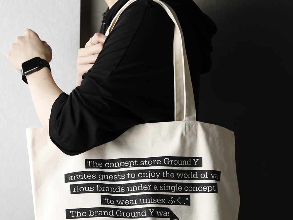 Ground Y 20SS Monotone style with both design and functionality - 4-006