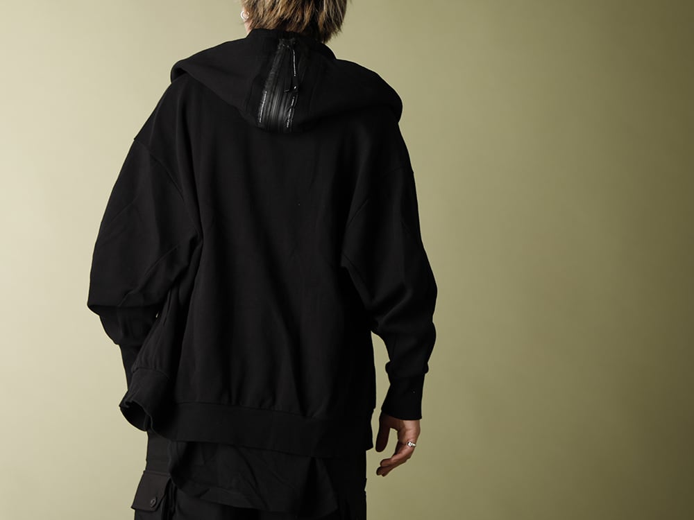 .LOGY Kyoto NILøS 20SS Zip hoodie BLACK STYLE!! - 2-002