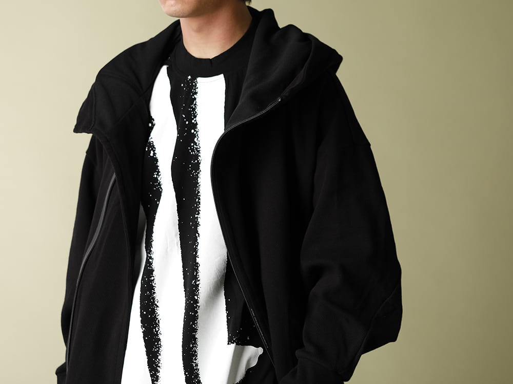 .LOGY Kyoto NILøS 20SS Zip hoodie BLACK STYLE!! - 2-003