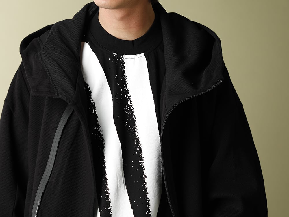 .LOGY Kyoto NILøS 20SS Zip hoodie BLACK STYLE!! - 2-004