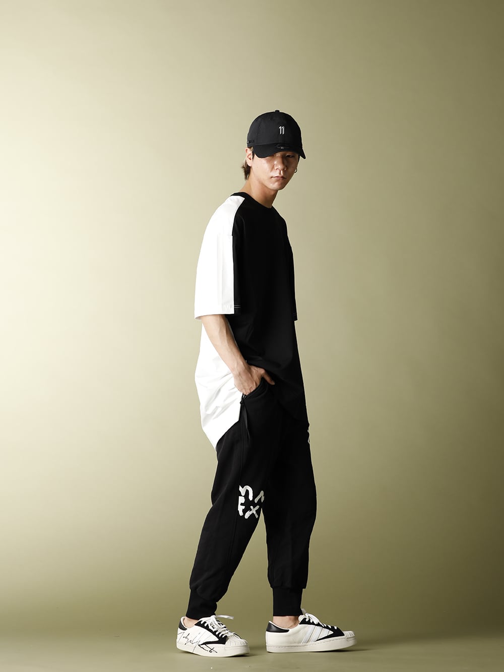 .LOGY Kyoto Y-3 20SS SWM COLOUR BLOCK SS TEE Summer STYLE!! - 1-002