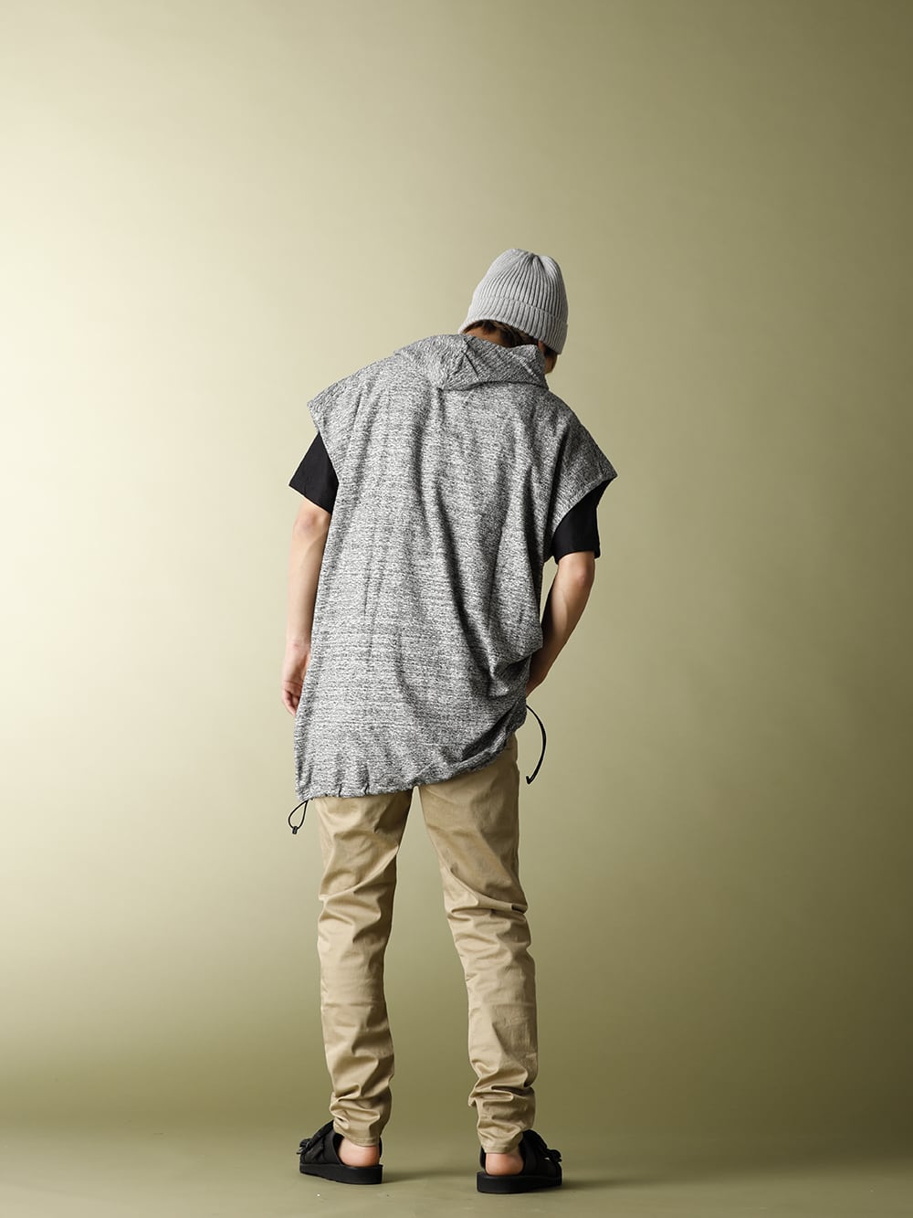 .LOGY Kyoto 20SS RIPVANWINKLE【 DROP VEST HOODIE 】LAYERED STYLE! - 1-003