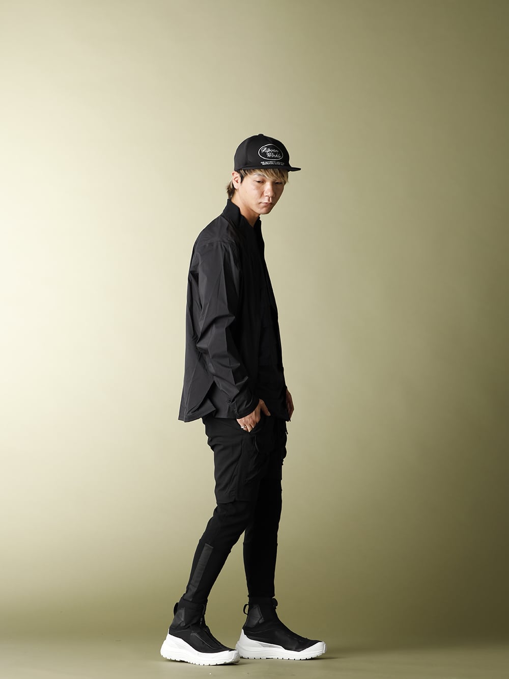 .LOGY Kyoto 20SS RIPVANWINKLE【 LAYERED BORDER T 】RECOMMEND STYLE! - 1-002