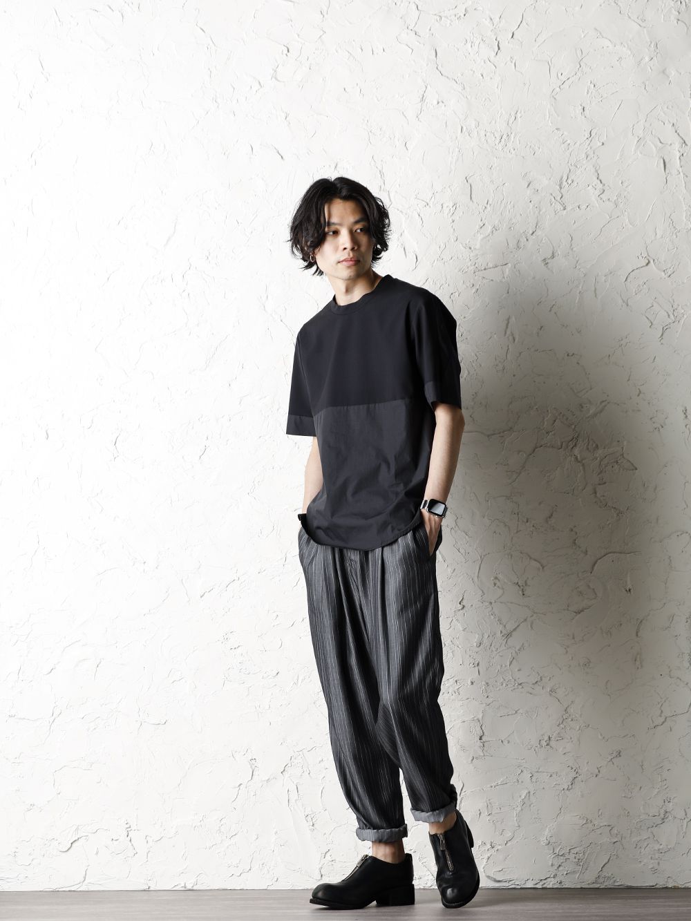 STEPHAN SCHNEIDER 20SS Switching T-shirt Style - 1-001