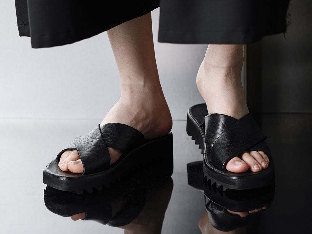 Ground Y Asymmetric Shirt Spring Summer Black Styling!! - 3-005