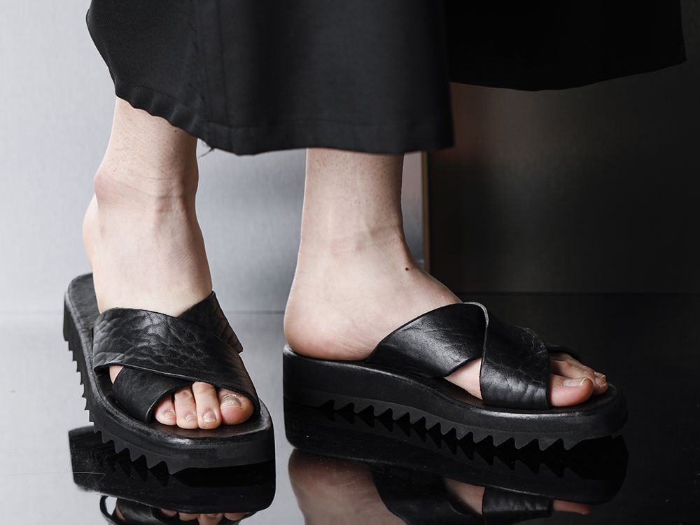 Ground Y Asymmetric Shirt Spring Summer Black Styling!! - 3-005