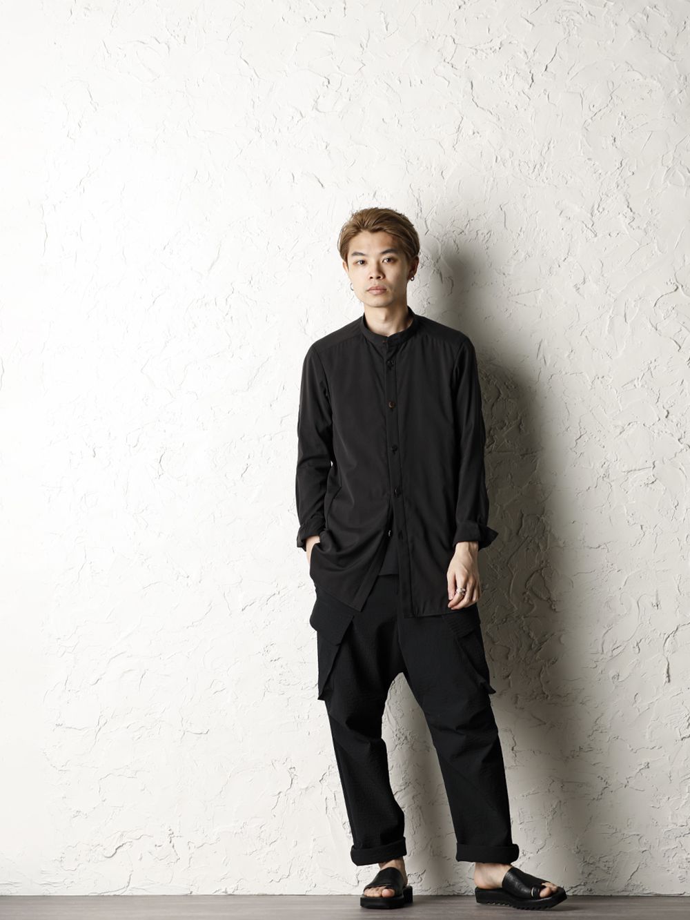 DEVOA 20SS Cargo pants Nylon shrink stretch Style - 1-001