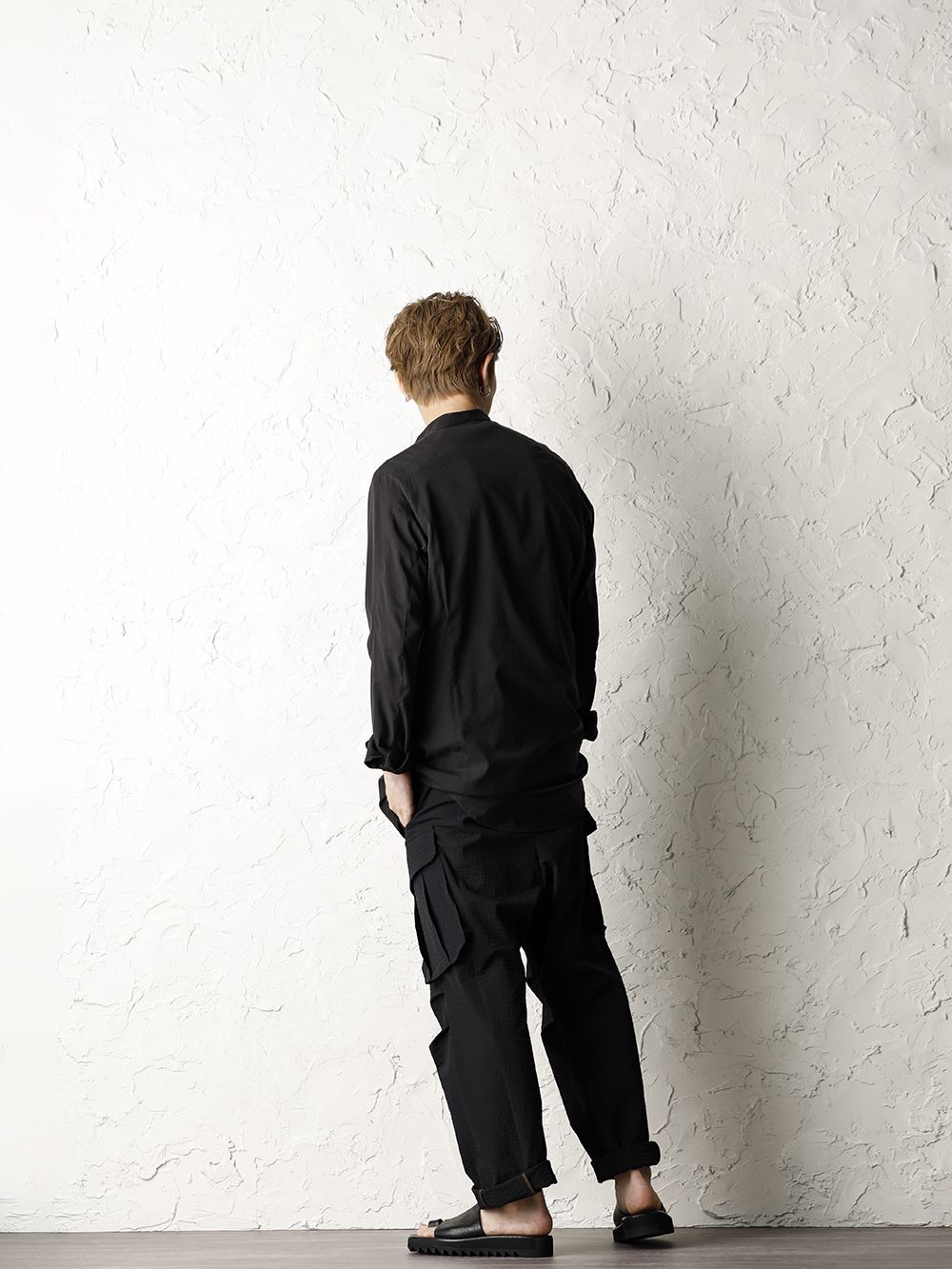 DEVOA 20SS Cargo pants Nylon shrink stretch Style - 1-003