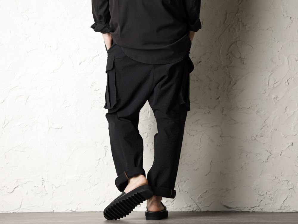 DEVOA 20SS Cargo pants Nylon shrink stretch Style - 3-004