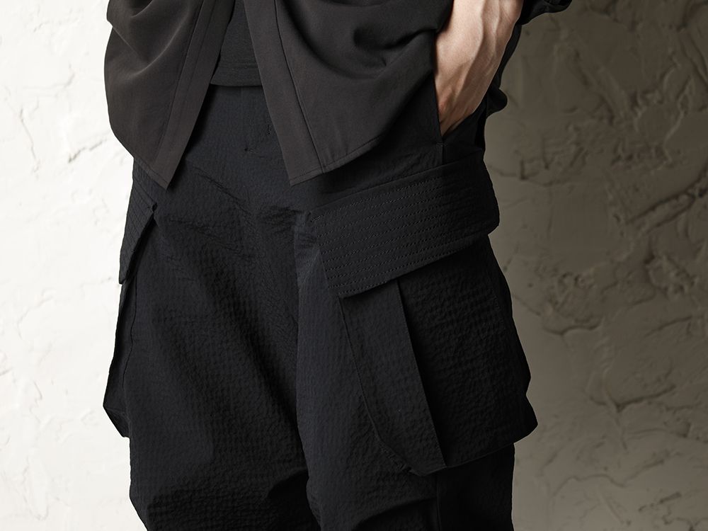 DEVOA 20SS Cargo pants Nylon shrink stretch Style - 3-005