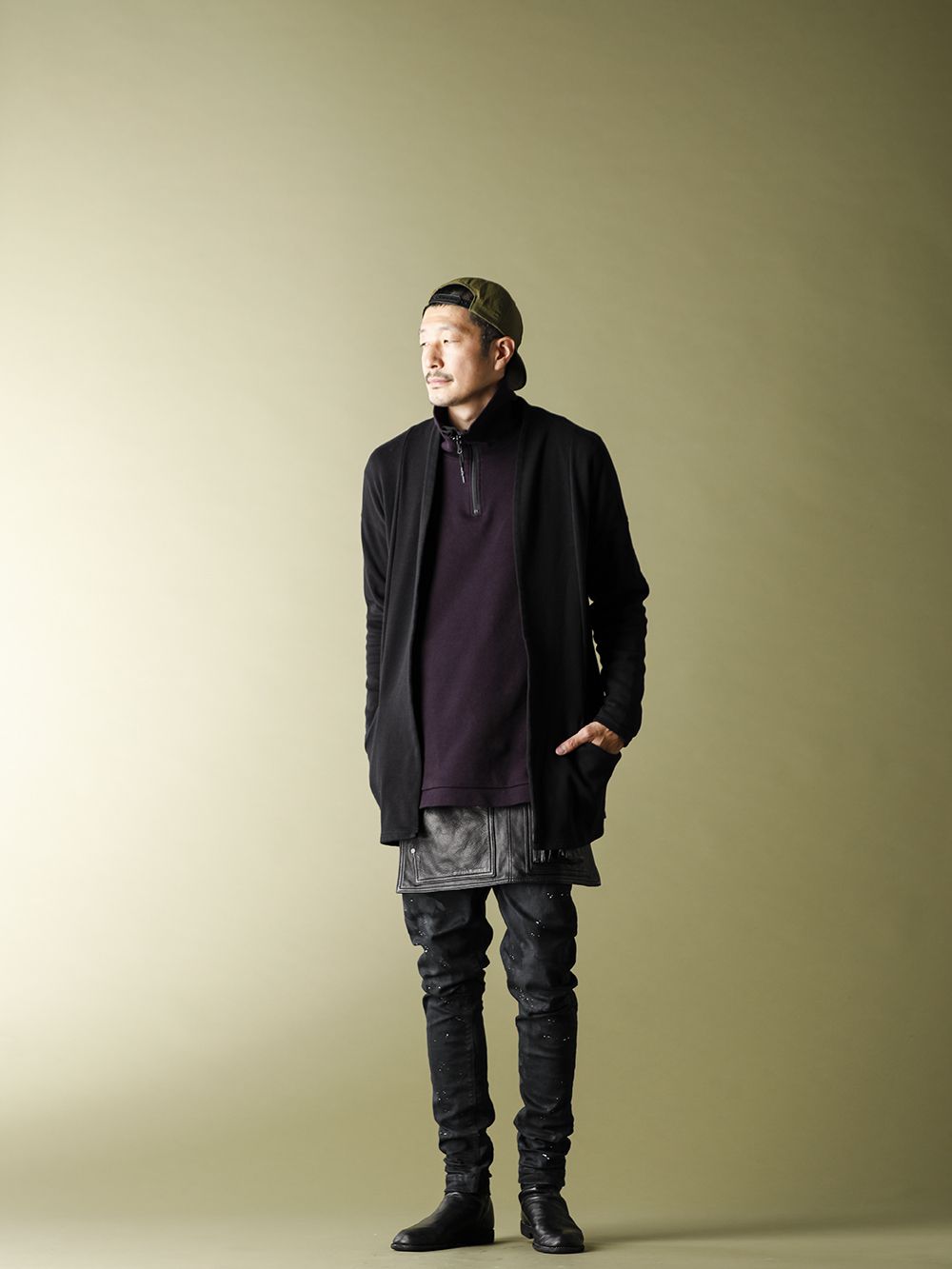.LOGY Kyoto RIPVANWINKLE 20AW【 SAMPLE STYLING VOL.4 】EXCLUSIVE LEATHER EPRON STYLE! - 3-001