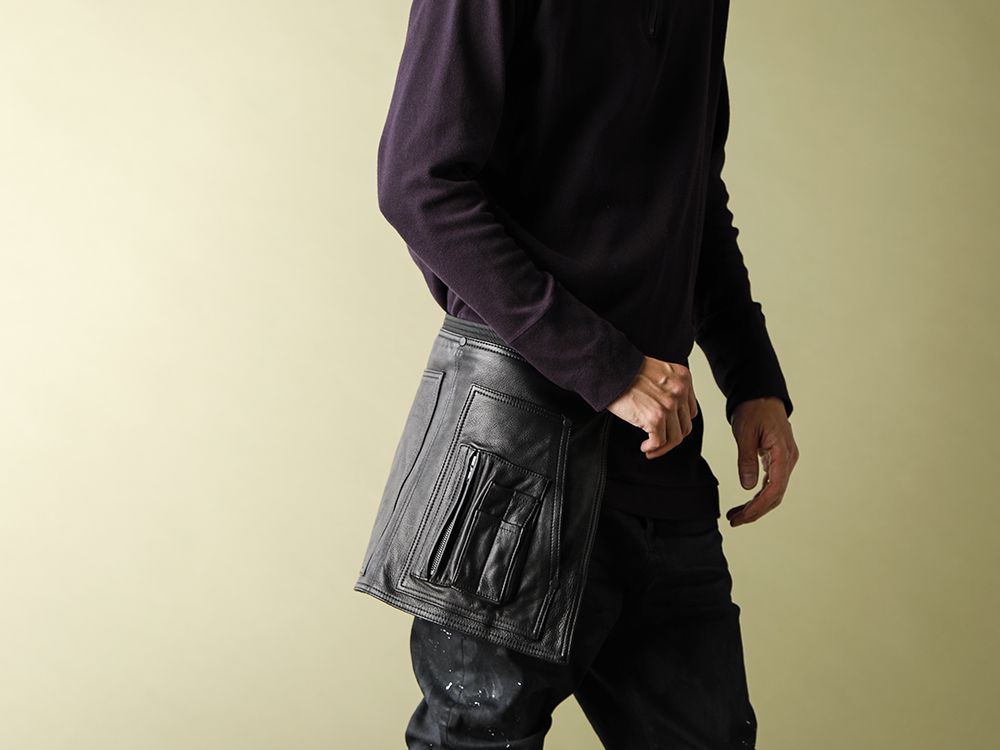 .LOGY Kyoto RIPVANWINKLE 20AW【 SAMPLE STYLING VOL.4 】EXCLUSIVE LEATHER EPRON STYLE! - 3-003