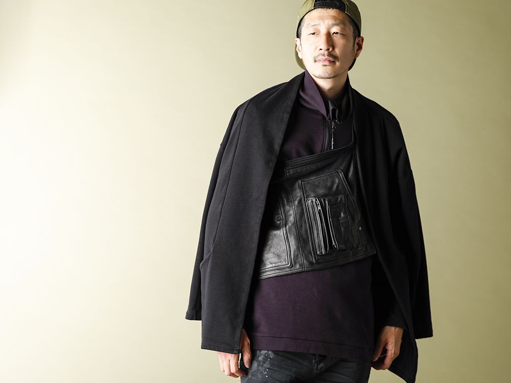 .LOGY Kyoto RIPVANWINKLE 20AW【 SAMPLE STYLING VOL.4 】EXCLUSIVE LEATHER EPRON STYLE! - 4-002
