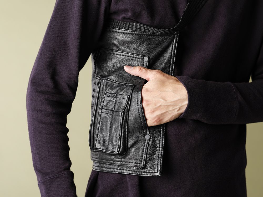 .LOGY Kyoto RIPVANWINKLE 20AW【 SAMPLE STYLING VOL.4 】EXCLUSIVE LEATHER EPRON STYLE! - 5-002