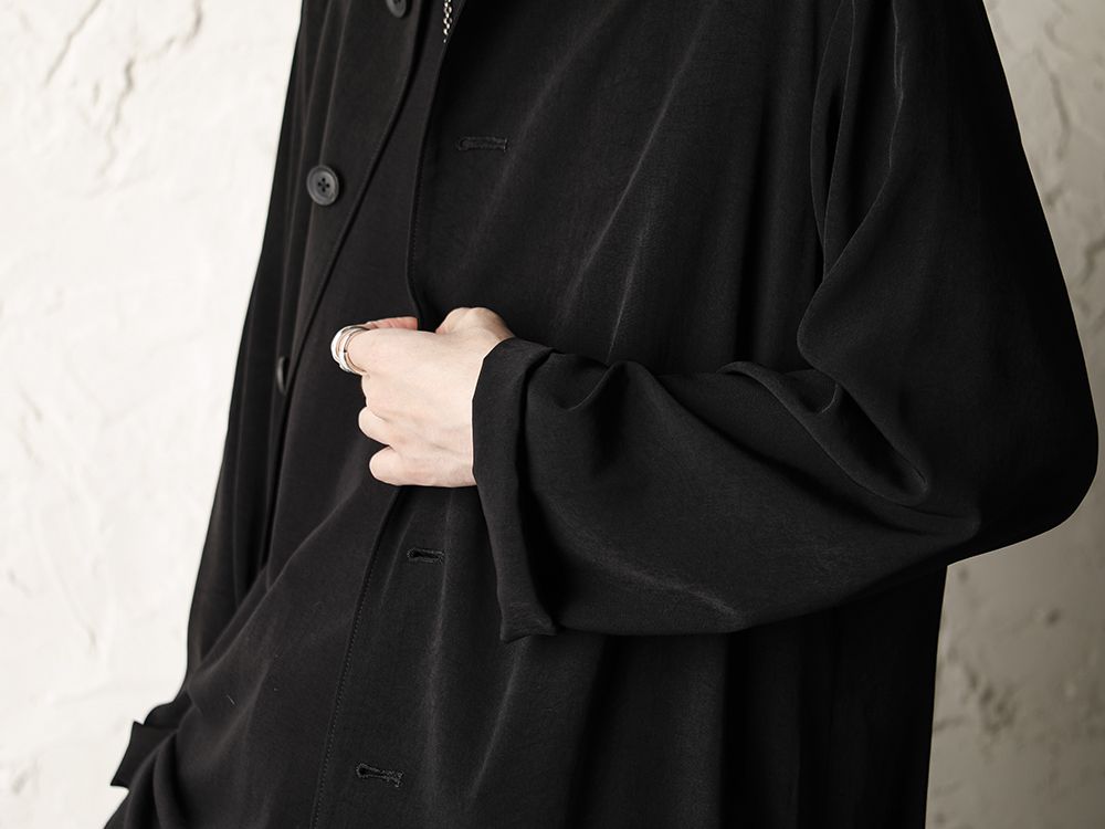 Yohji yamamoto 20SS Tuxedo Flare Stand dress Style - 2-003