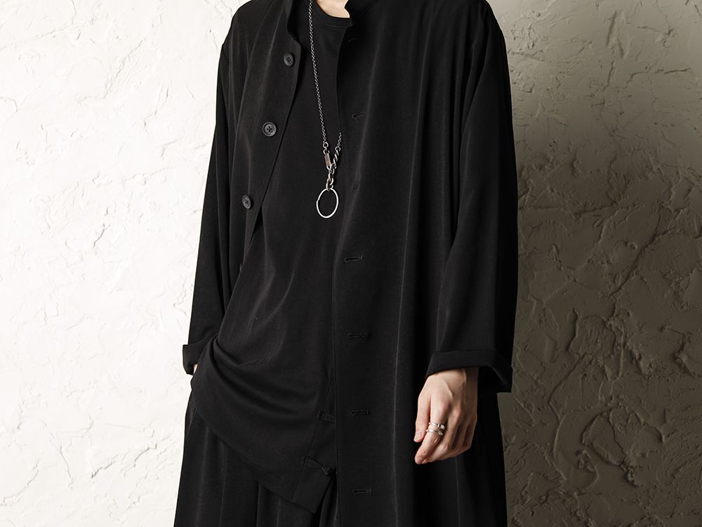 Yohji yamamoto - ヨウジヤマモト 20SS Tuxedo Flare Stand dress