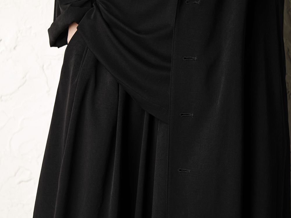 Yohji yamamoto 20SS Tuxedo Flare Stand dress Style - 3-004