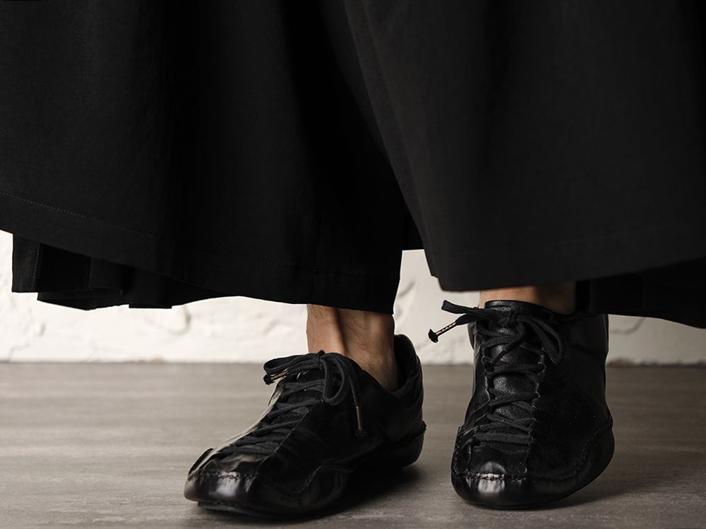 Yohji yamamoto 20SS Tuxedo Flare Stand dress Style - 3-005