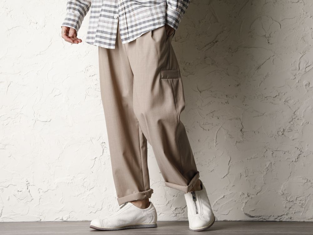 STEPHAN SCHNEIDER 20SS Linen Plaid Shirt Style  - 3-001