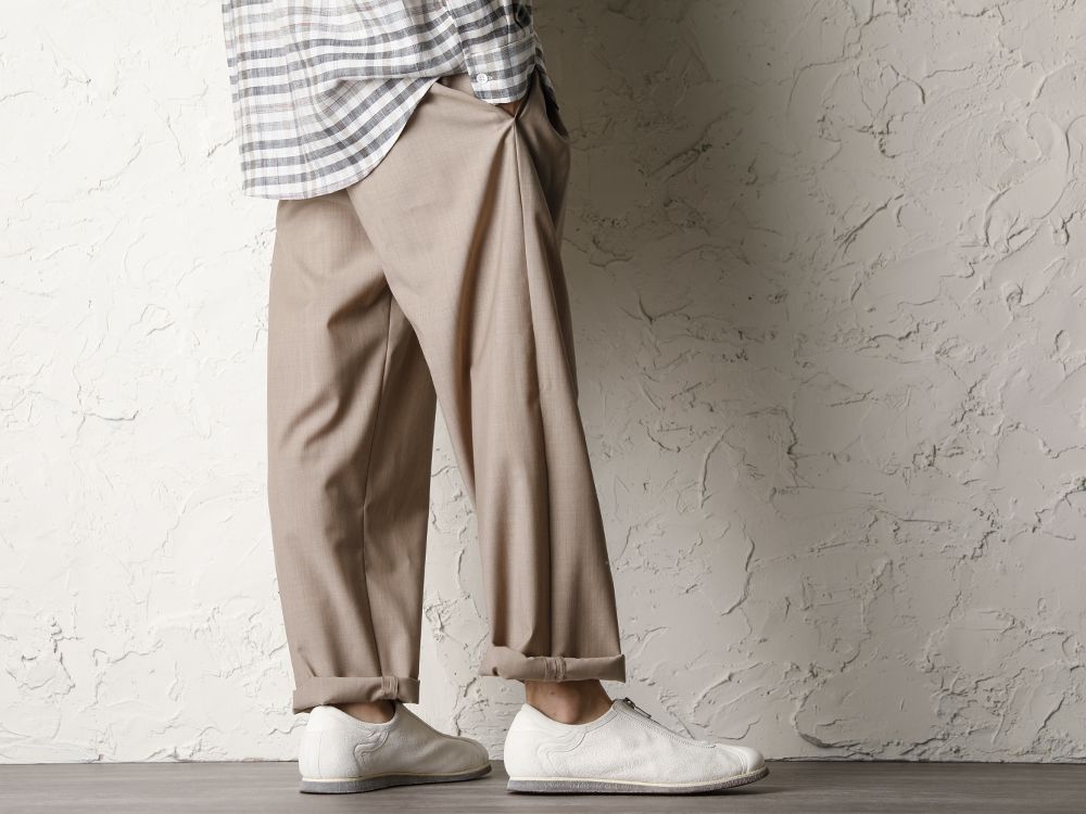 STEPHAN SCHNEIDER 20SS Linen Plaid Shirt Style  - 3-003