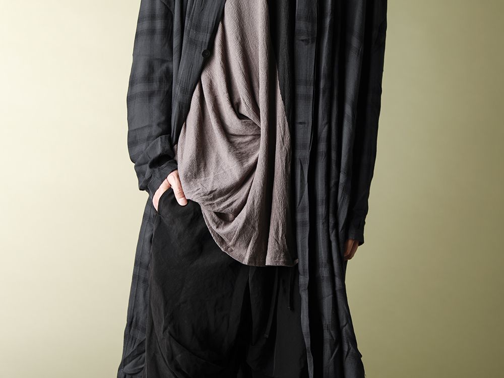 .LOGY Kyoto JULIUS 20PF FLANNEL GOWN SHIRT STYLE!! - 2-003