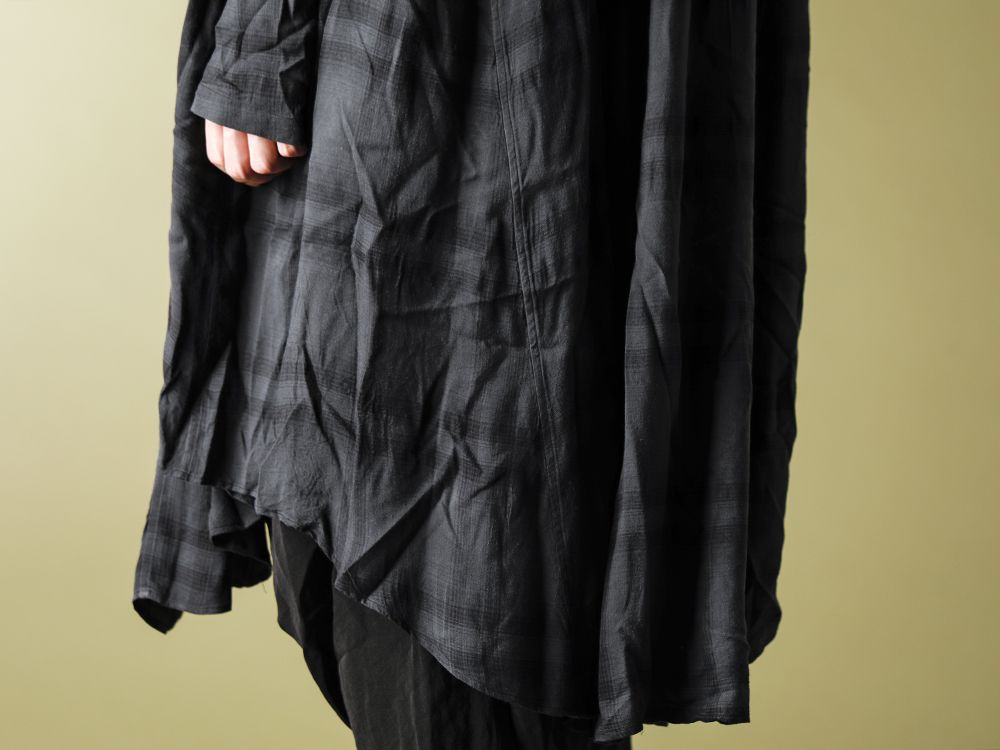 .LOGY Kyoto JULIUS 20PF FLANNEL GOWN SHIRT STYLE!! - 2-005