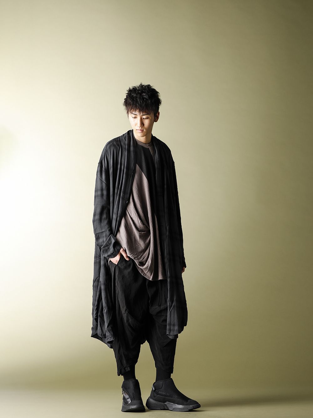 .LOGY Kyoto JULIUS 20PF FLANNEL GOWN SHIRT STYLE!! - 4-001