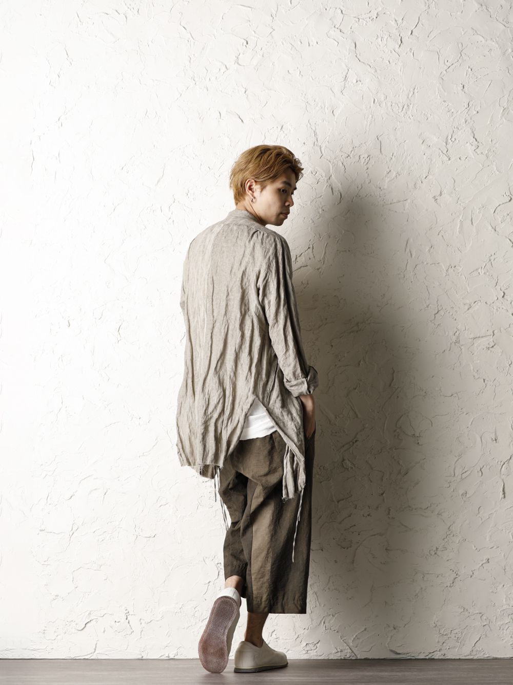 ZIGGY CHEN 20SS Refreshing earth color style  - 1-002