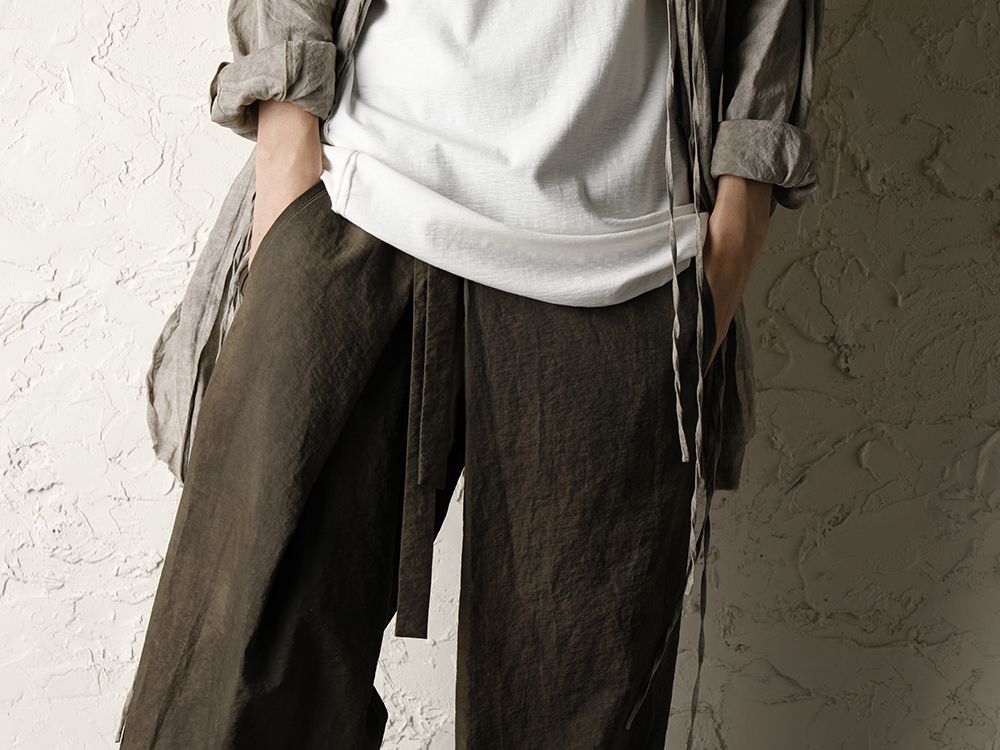 ZIGGY CHEN 20SS Refreshing earth color style  - 3-004