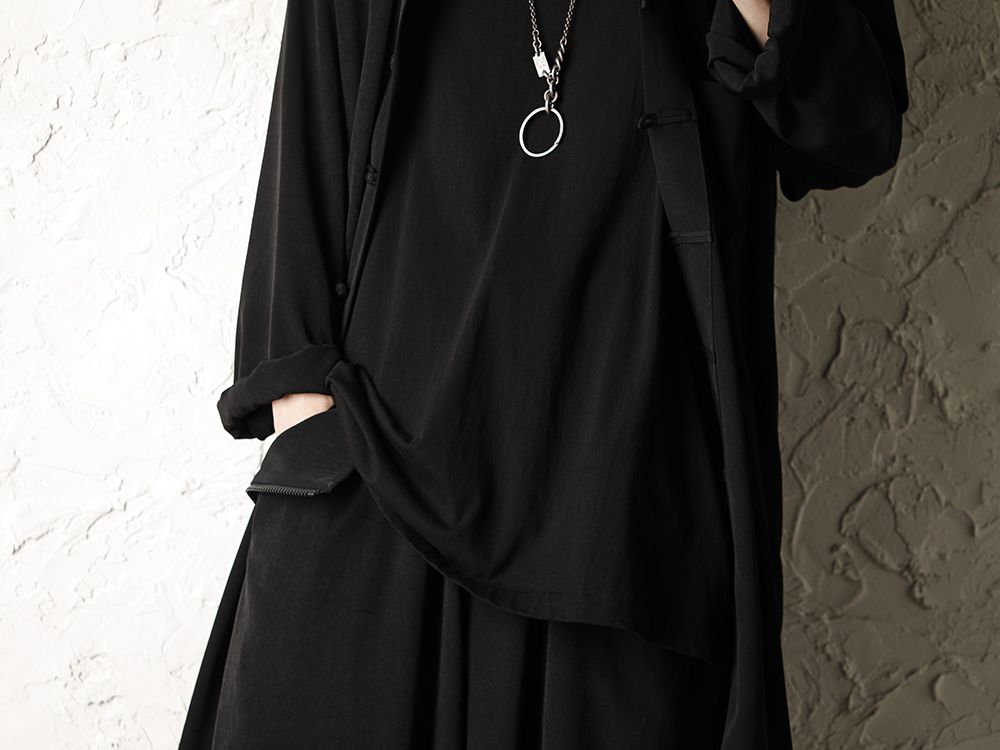 Yohji Yamamoto 20SS TA Tuxedo China shirt Style - 2-003