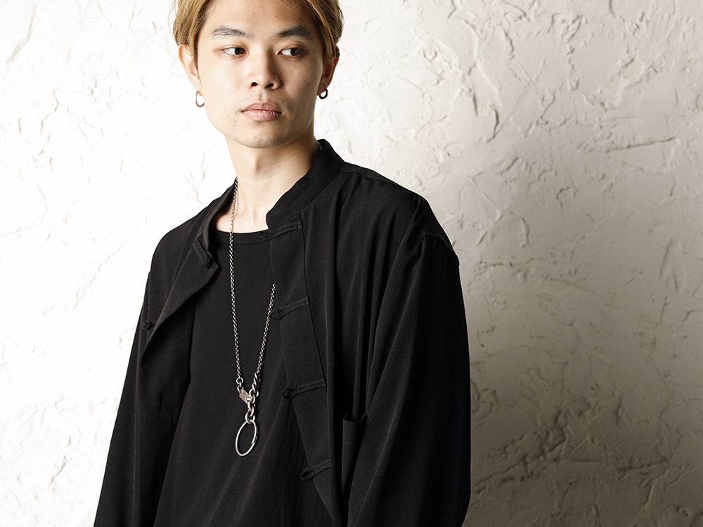 Yohji Yamamoto 20SS TA Tuxedo China shirt Style - 2-005