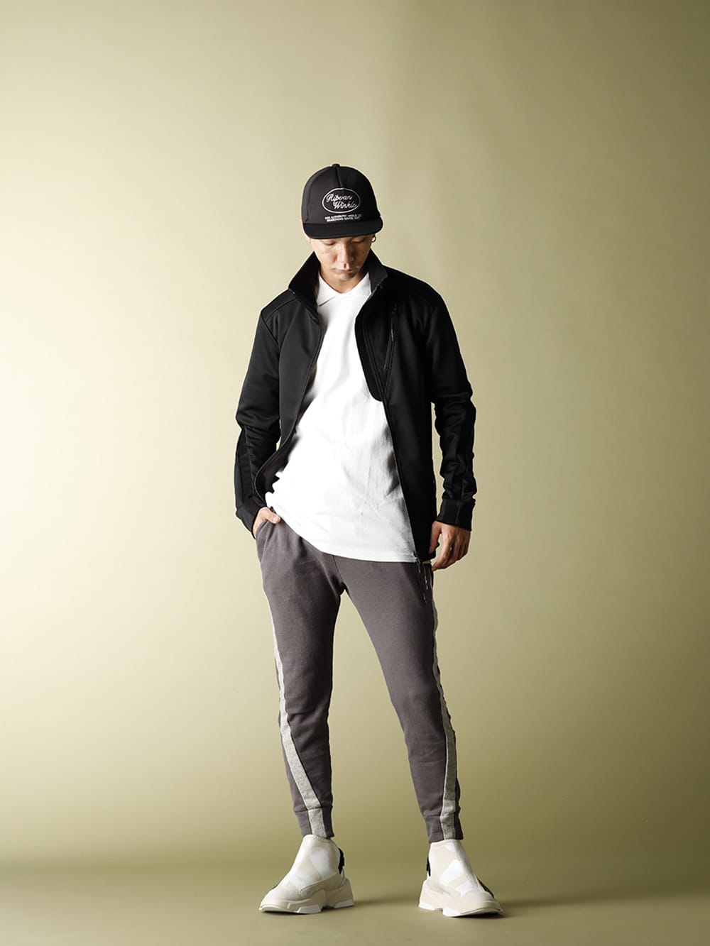 .LOGY Kyoto 20SS RIPVANWINKLE【 LINE JERSEY JACKET 】TORNADO POLO STYLE! - 1-001