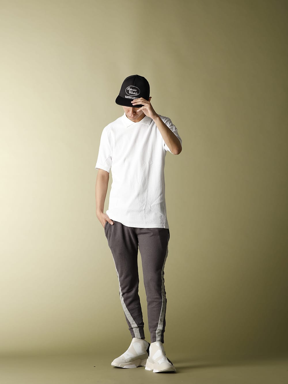 .LOGY Kyoto 20SS RIPVANWINKLE【 LINE JERSEY JACKET 】TORNADO POLO STYLE! - 3-001