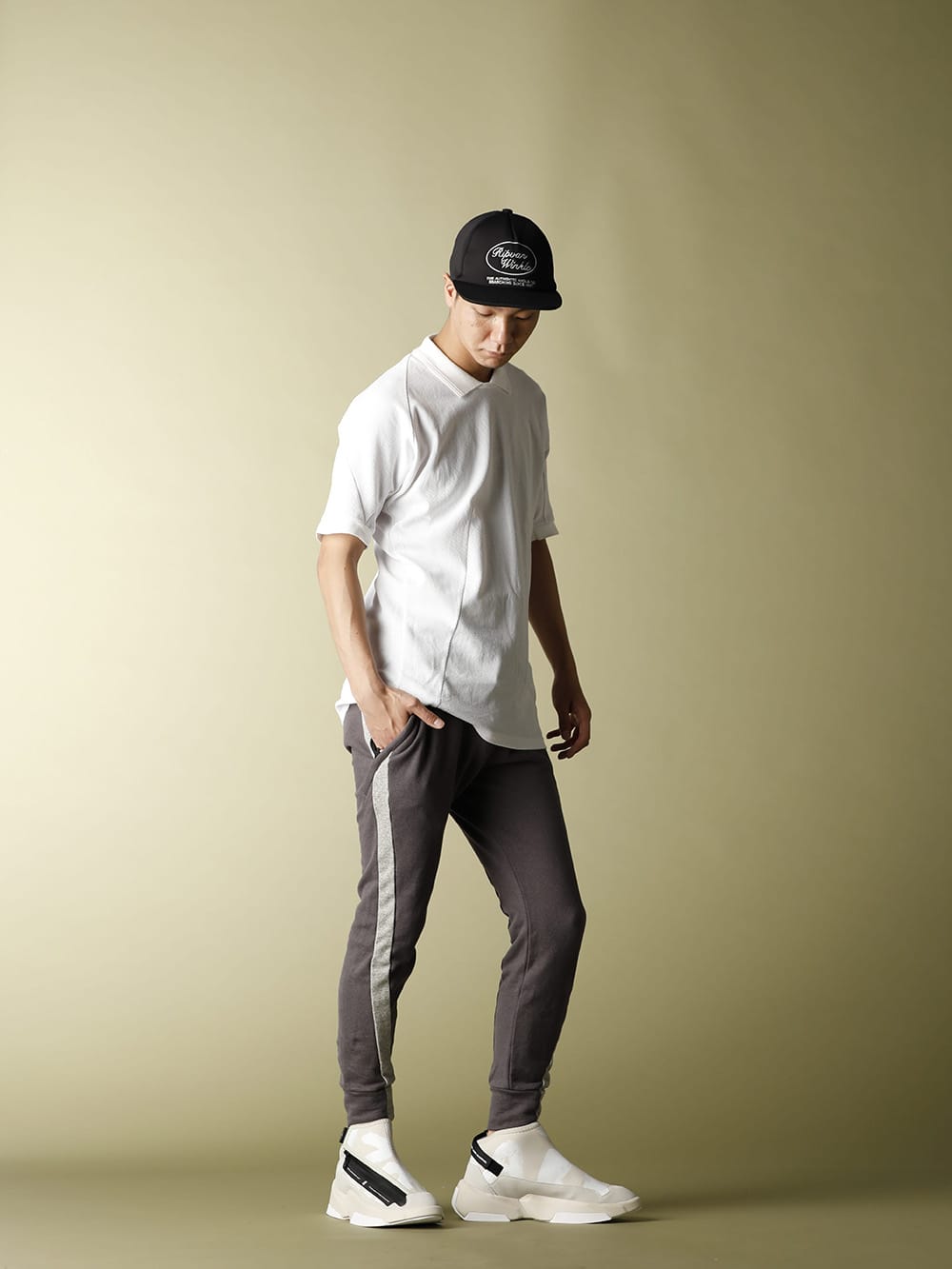 .LOGY Kyoto 20SS RIPVANWINKLE【 LINE JERSEY JACKET 】TORNADO POLO STYLE! - 3-002