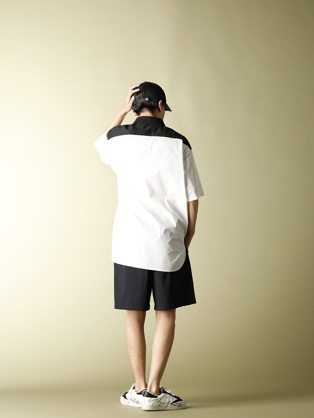 .LOGY Kyoto Y-3 20SS SWM WOVEN POLO SHIRT casual STYLE!! - 1-003