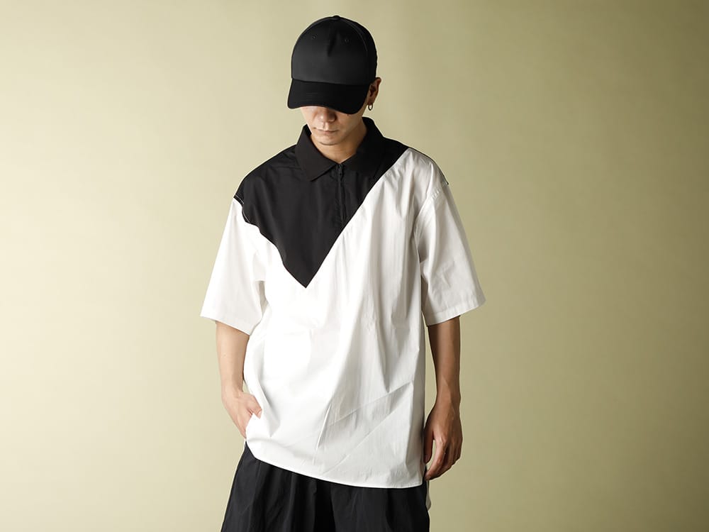 .LOGY Kyoto Y-3 20SS SWM WOVEN POLO SHIRT casual STYLE!! - 2-001