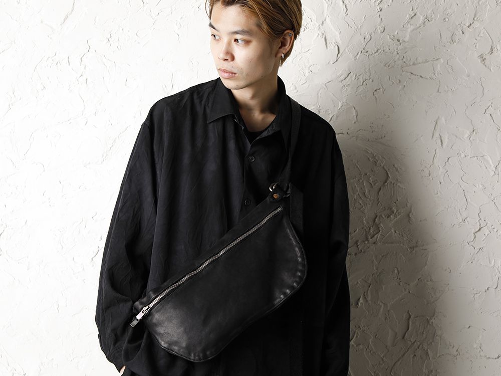 Yohji Yamamoto 20-21AW Unlevel Dyeing Classic Big Shirt Style - 2-001