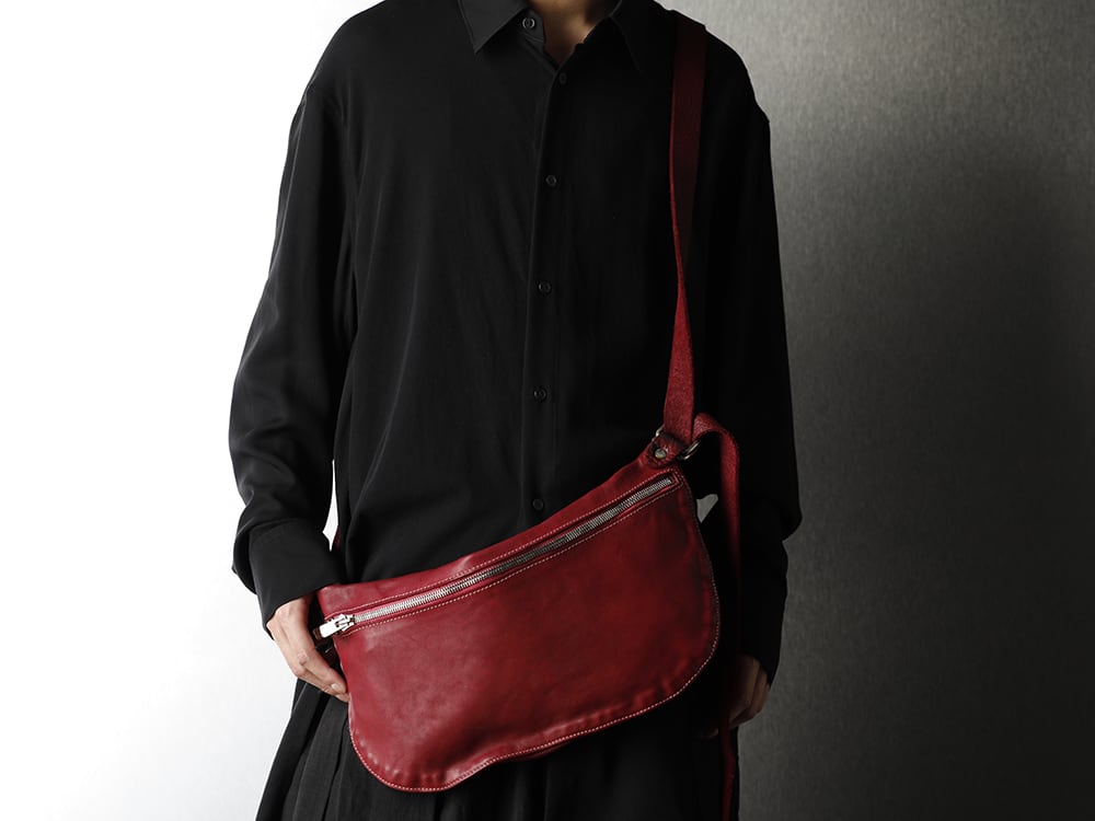 Ground Y & GUIDI Black x Red Color styling - 2-007