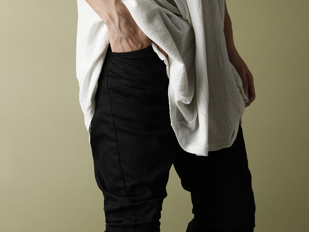 .LOGY Kyoto JULIUS 20PF【CURVED SLIM JEANS】BLACK STYLE!! - 3-004