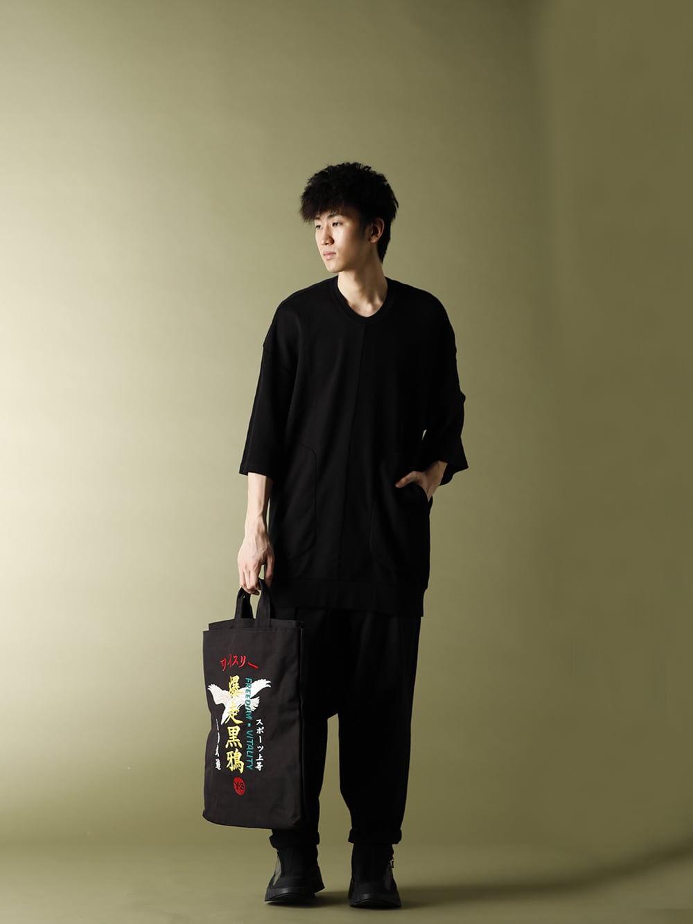 .LOGY Kyoto JULIUS × Ground Y 20SS BLACK Recommended STYLE!! - 1-001