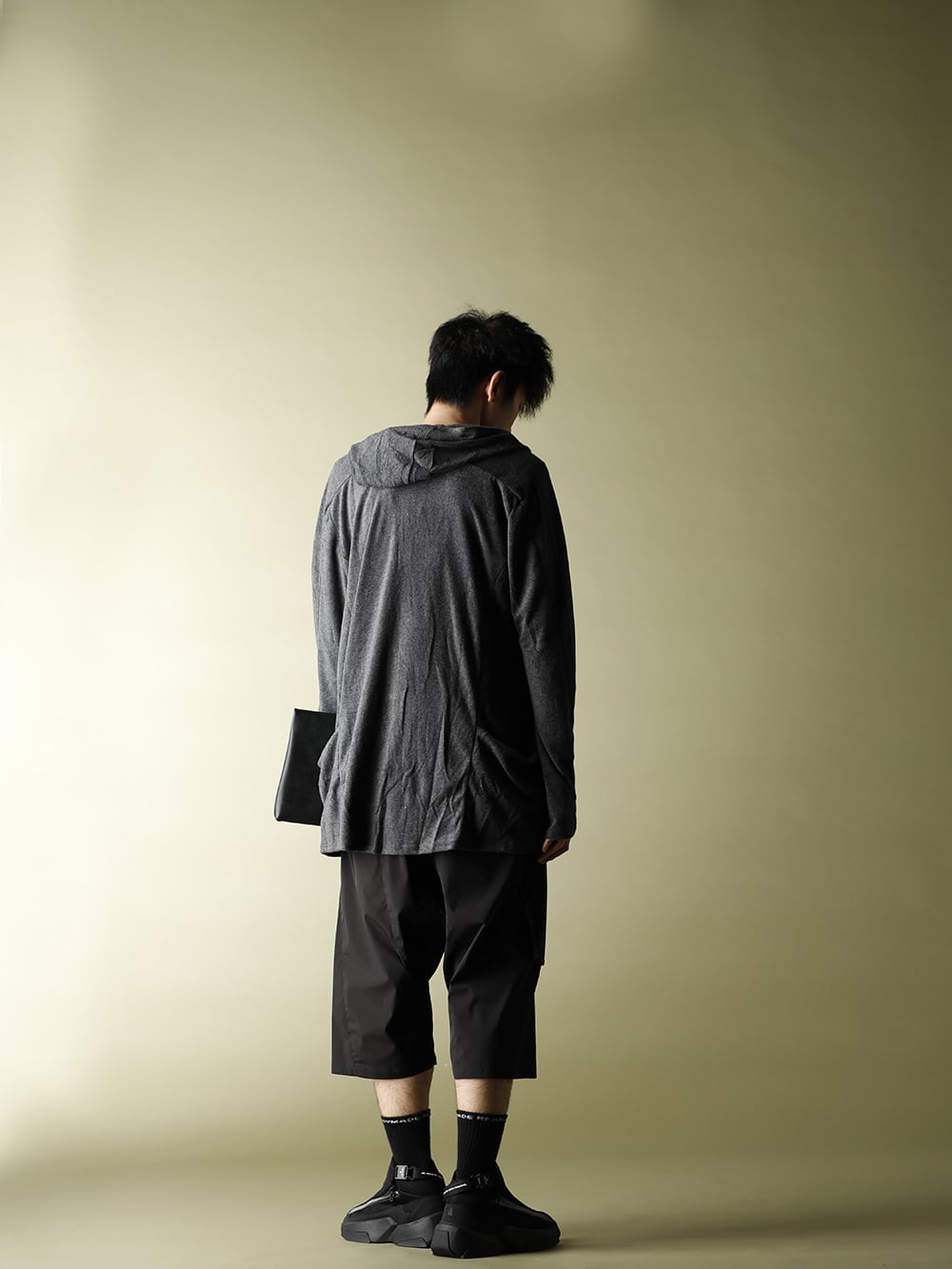 .LOGY Kyoto 20SS【CROSS NECK HOODIE】OLMETEX PANTS STYLE! - 1-003