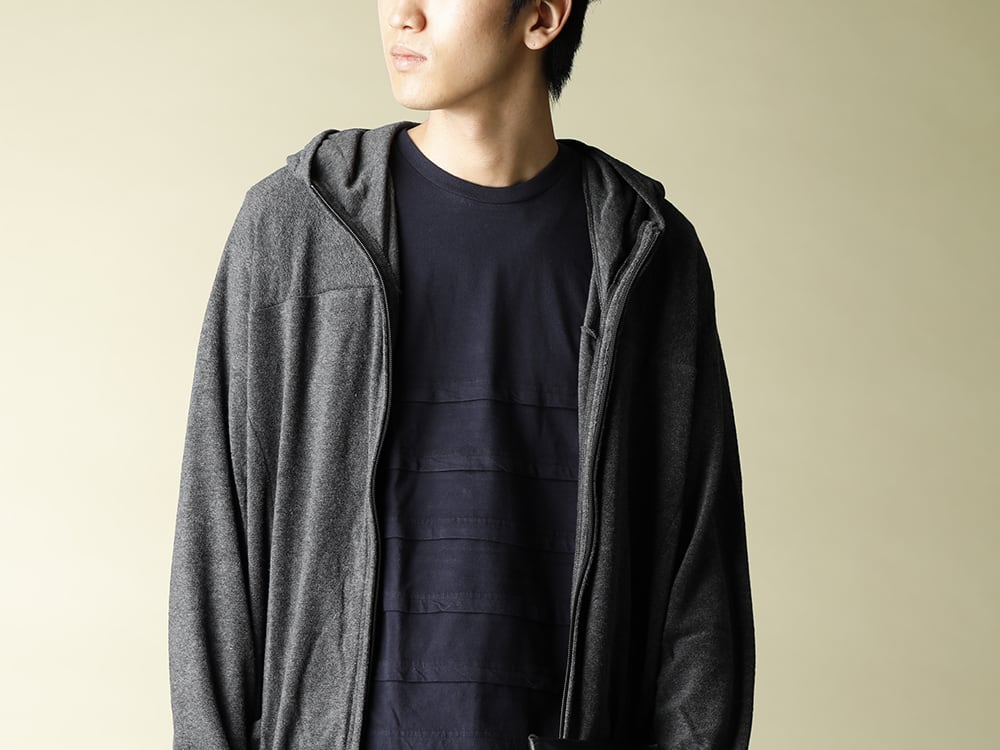 .LOGY Kyoto 20SS【CROSS NECK HOODIE】OLMETEX PANTS STYLE! - 2-004