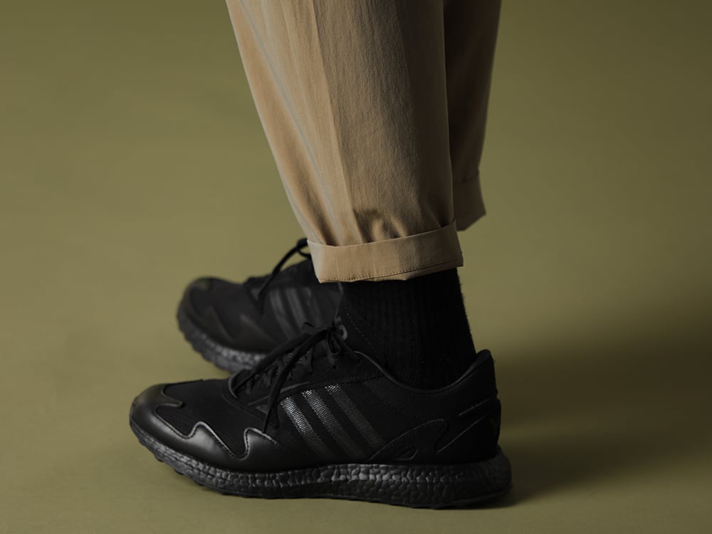 KAZUYUKI KUMAGAI【Silky inkjet Pt drop shoulder Open collar shirt S/S】styling!! - 3-007