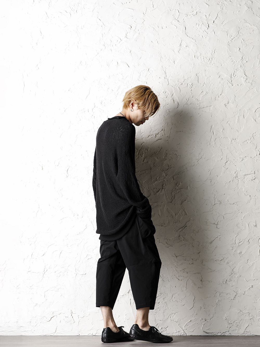 The Viridi-anne x DA 20SS All Black Summer Knit Style - 1-002