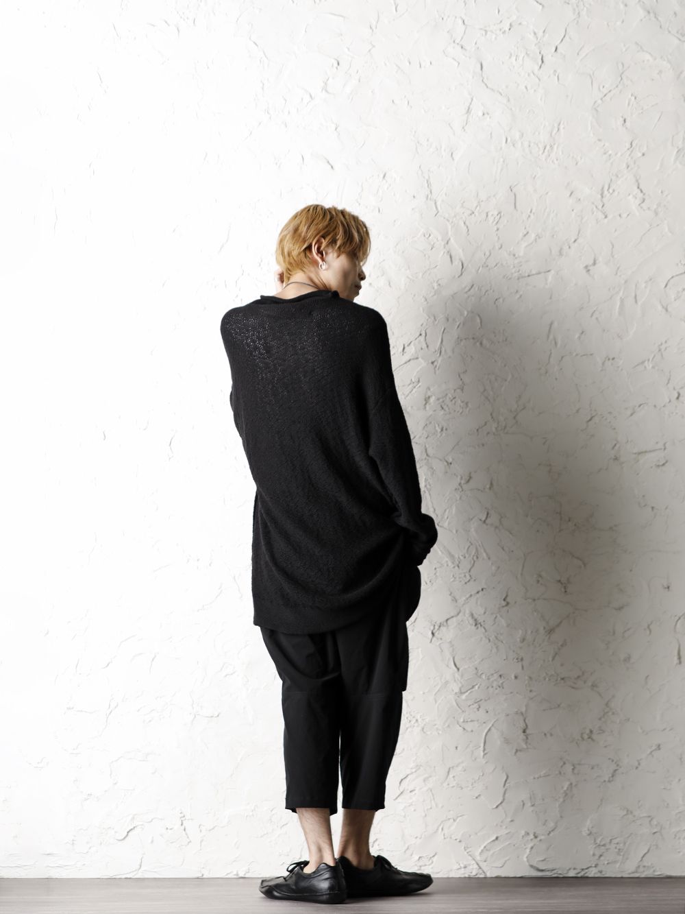 The Viridi-anne x DA 20SS All Black Summer Knit Style - 1-003