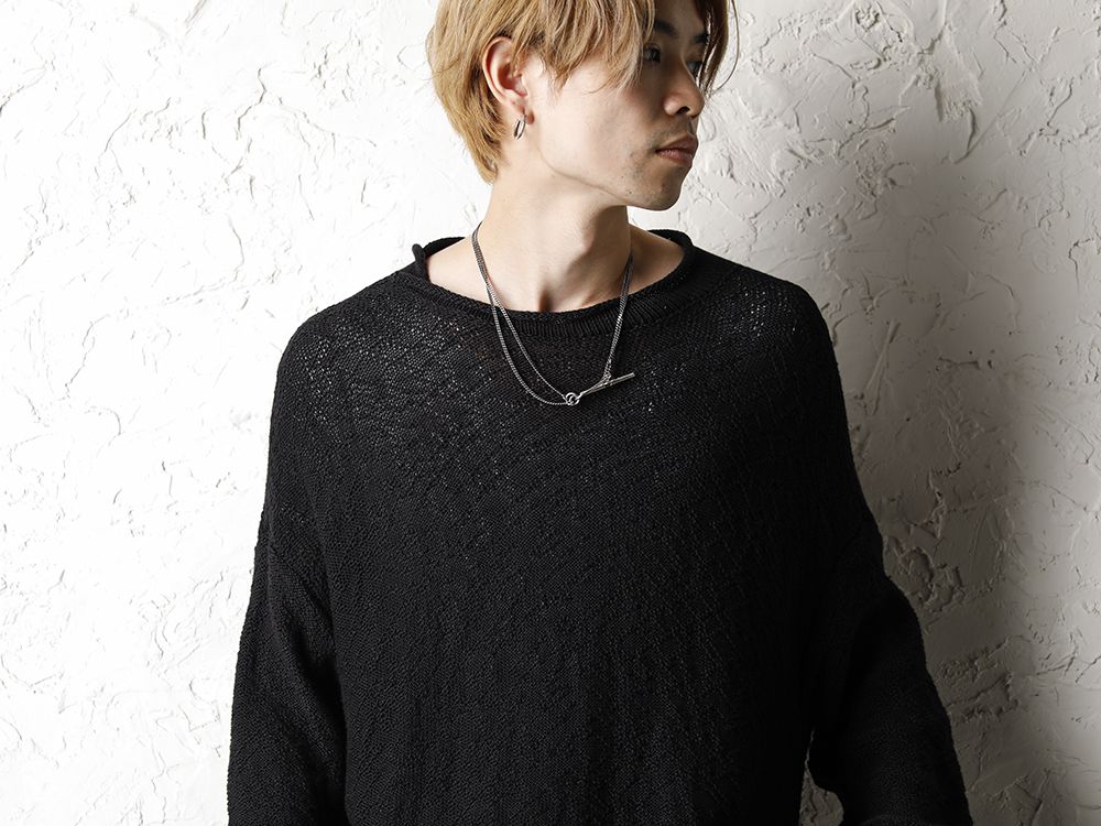 The Viridi-anne x DA 20SS All Black Summer Knit Style - 2-002