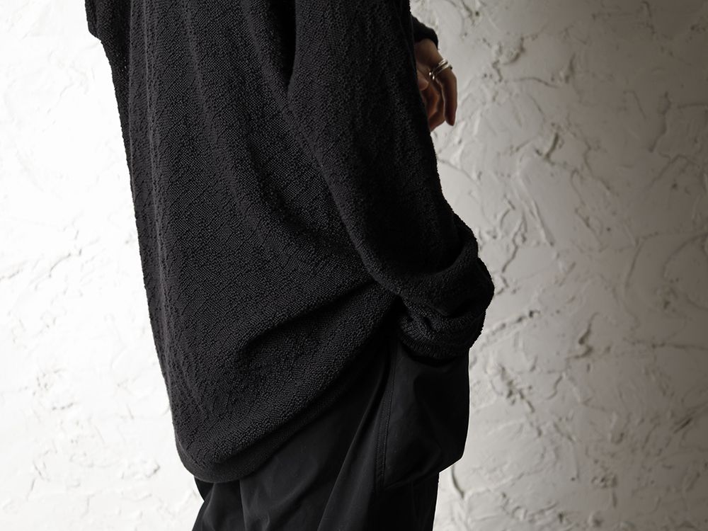 The Viridi-anne x DA 20SS All Black Summer Knit Style - 2-004