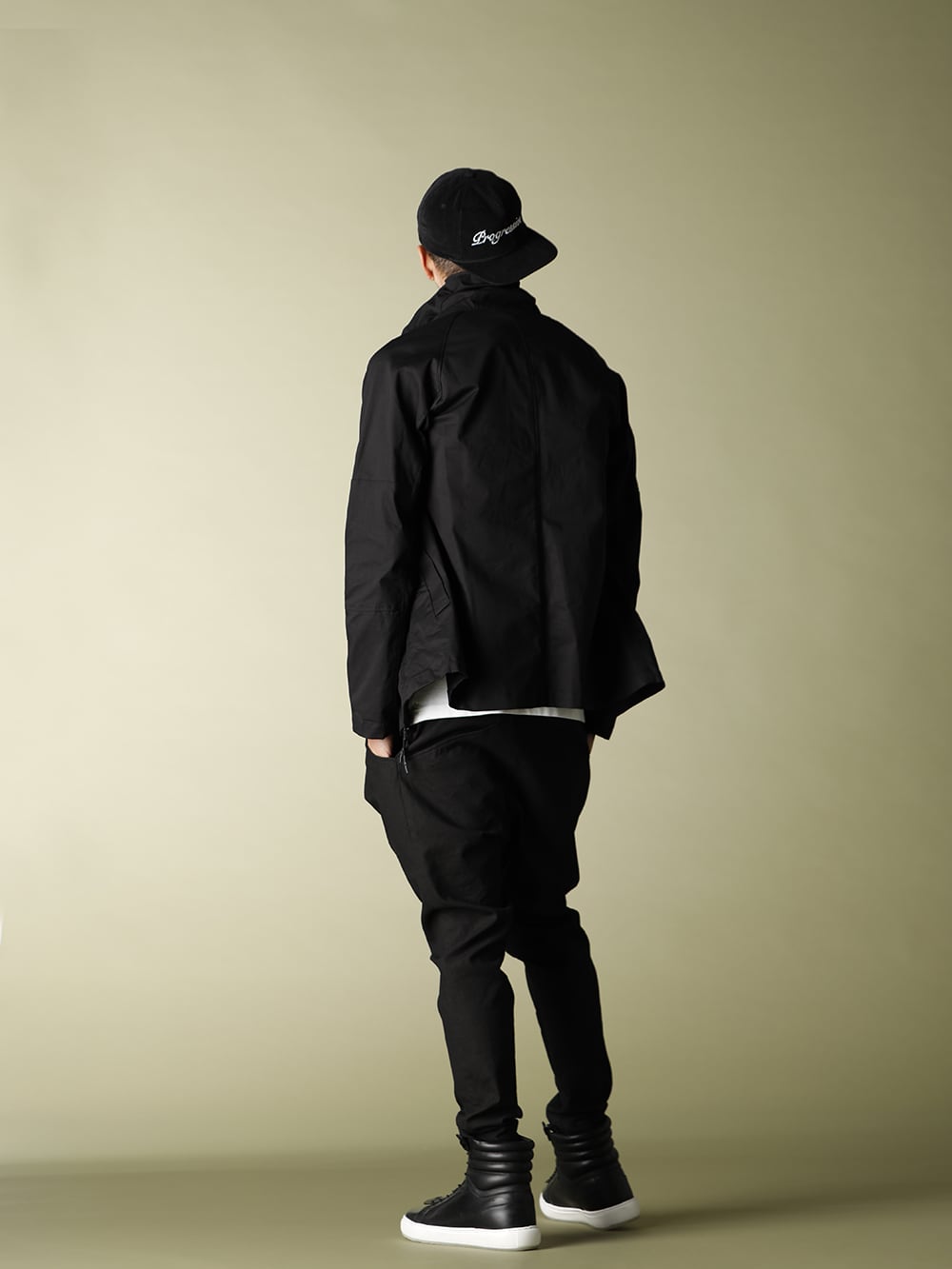 .LOGY kyoto EXCLUSIVE【FRENCH NAVY BLOUSON】LEATHER EPRON MIX STYLE!!! - 1-003